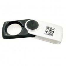 Portable Foldable Magnifier with LED Light